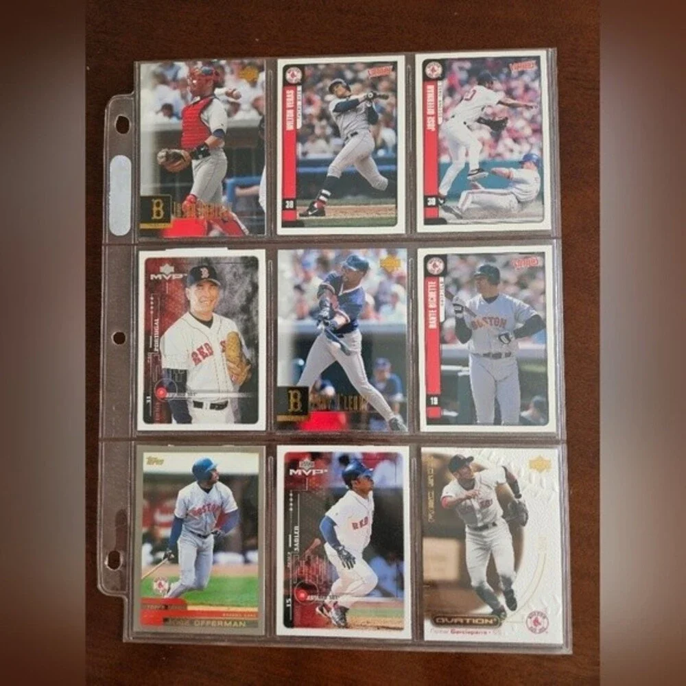 MLB Boston Red Sox Card Collection